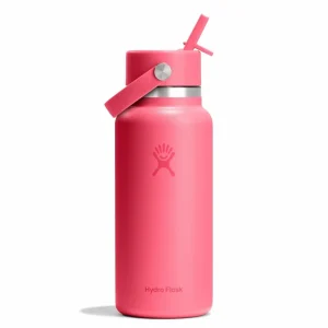 32 oz Wide Mouth with Flex Straw Cap