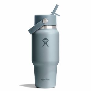 24 oz Travel Bottle with Flex Straw Cap