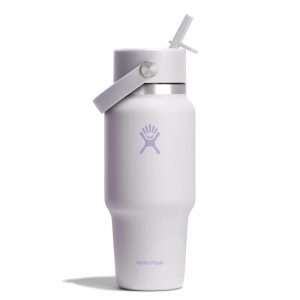 24 oz Travel Bottle with Flex Straw Cap