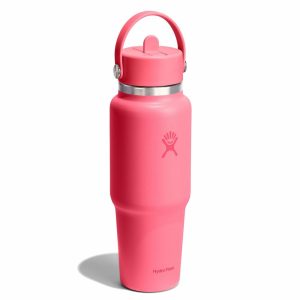 32 oz Travel Bottle with Flex Straw Cap