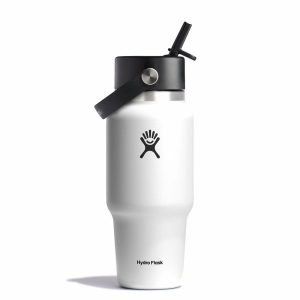 24 oz Travel Bottle with Flex Straw Cap